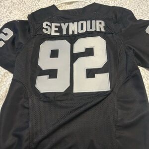 NFL Raiders Richard Seymour #92 Nike Jersey Size Medium